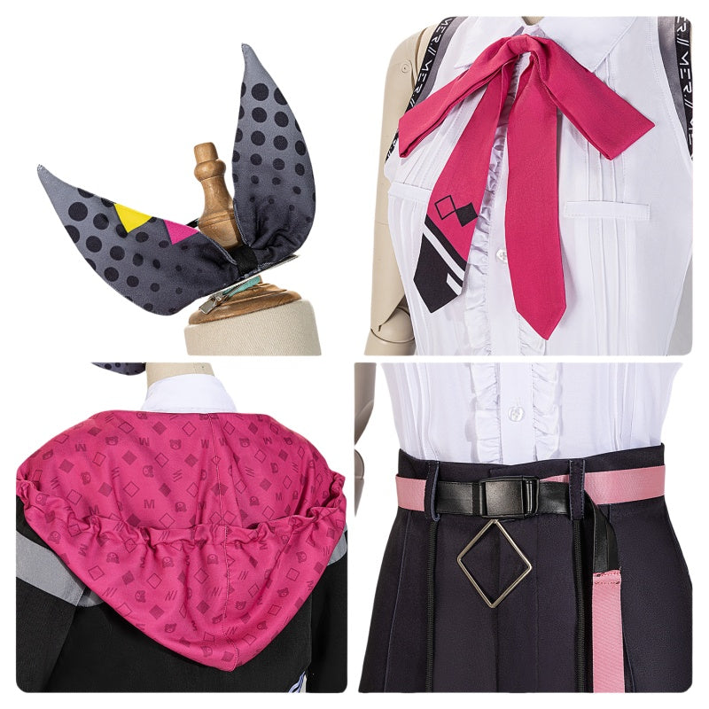 VTuber Rainbow Society Kurumochi Mero 2D Cosplay Anime Game Costume - Halloweez
