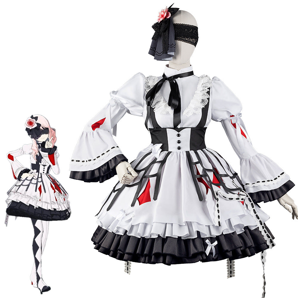 Project Sekai PJSK 25ji Akiyama Mizuki Cosplay Costume Game Anime Dress - Halloweez