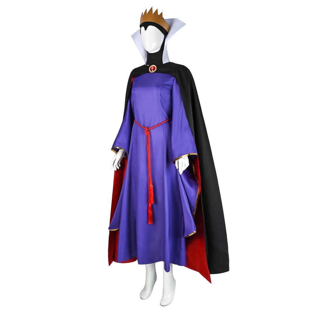 Snow White Evil Queen Roleplay Costume for Gothic Cosplay - Halloweez