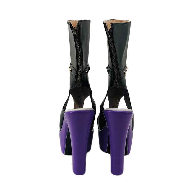 fgobbcos Anime Convention Performance Prop Shoes for Cosplay and Anime Events - Halloweez