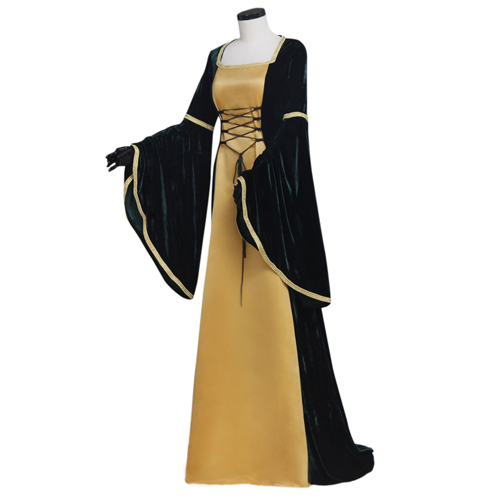 Robe Renaissance élégante pour Halloween pour dames - Embrassez l'ère aristocratique