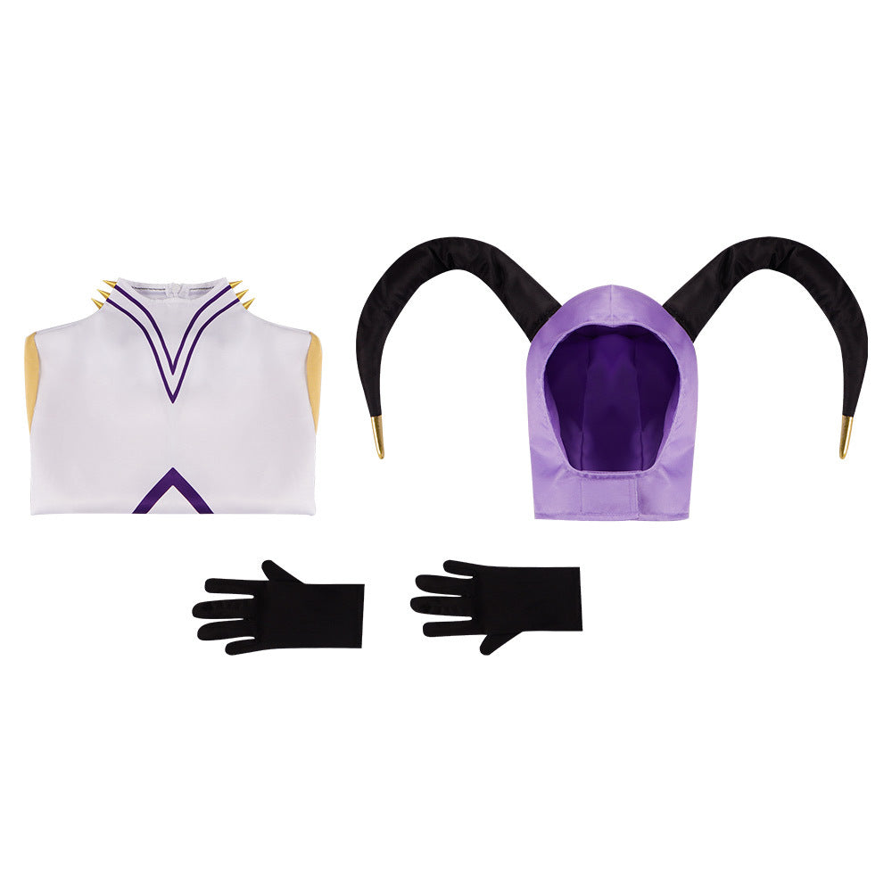 Helluva Boss Angel Adam Cosplay Costume - TV Show Inspired Halloween Outfit - Halloweez