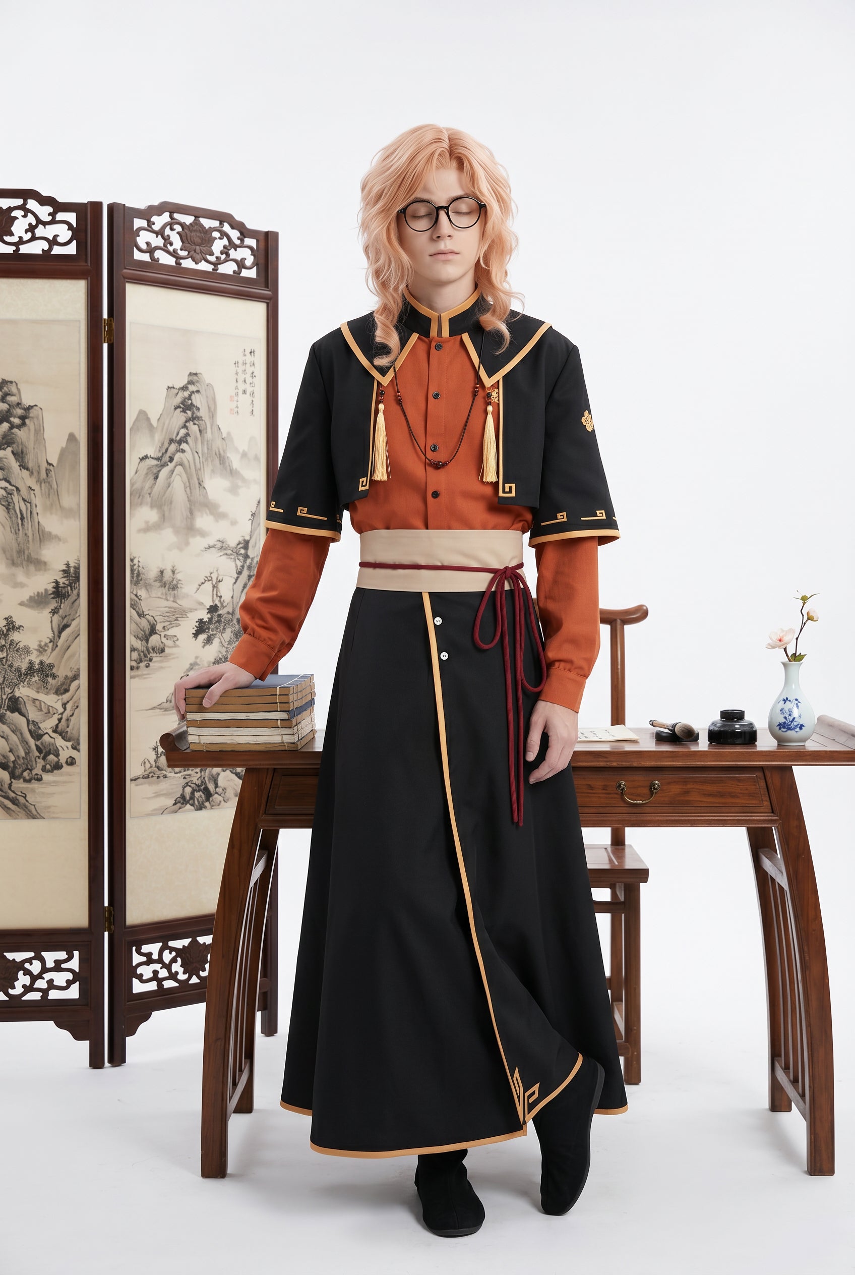 The Legend of Hei: Blue Creek Ximuzu Cosplay Costume Outfit for Anime Fans and Cosplay Events - Halloweez