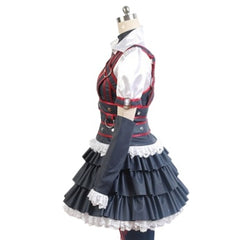 Batman Arkham Asylum Harley Quinn Cosplay Costume for Women - Joker Girl Outfit - Halloweez