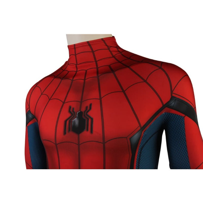 Halloweez Miles Morales Spider-Man Cosplay Suit - Superhero Zentai Bodysuit for Kids & Adults, Ideal for Halloween