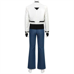 The King of Fighters '99 Kyo Kusanagi Full Costume Set - Cosplay Outfit with Jacket, Pants, and Gloves