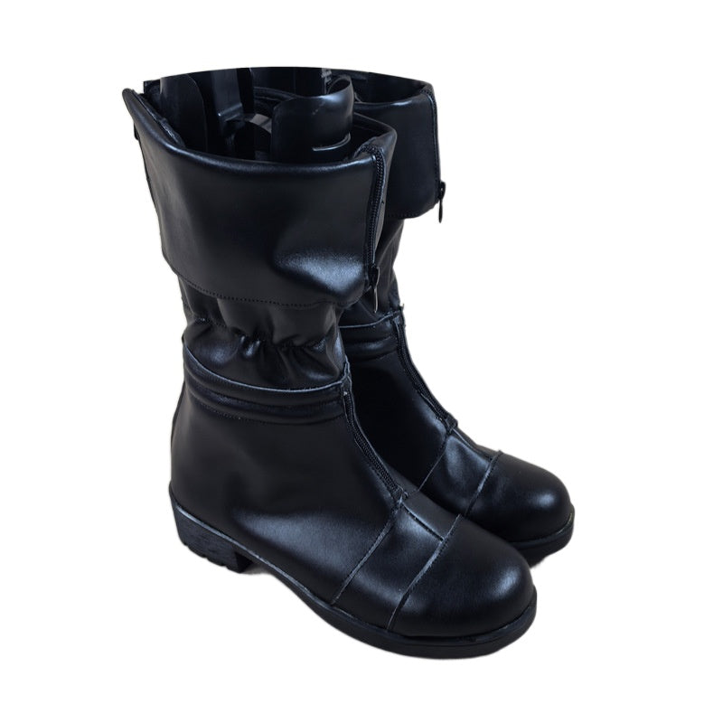 2175 Final Fantasy VII Remake Cloud Strife Cosplay Shoes for Anime Conventions - Halloweez