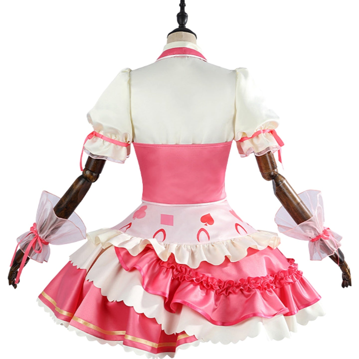 Shugo Chara! Sanrio Official Amu Hinamori Lolita Cosplay Costume - Halloweez