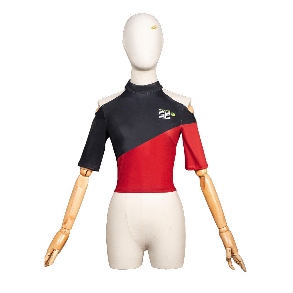 Vtuber Nijisanji Hero Ibrahim Cosplay Costume Set for Anime Game Fans - Halloweez