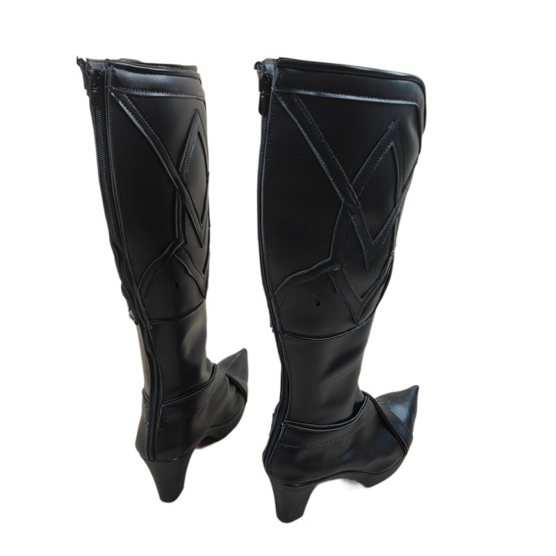 2120 Final Fantasy XIV Yukata Geta Boots Cosplay Shoes for Anime Conventions - Halloweez