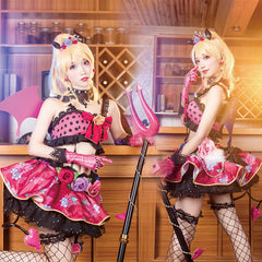 Halloweez Lovelive Cosplay Costume - Little Devil Kotori Honka Umi Nico Women Dress - Halloweez