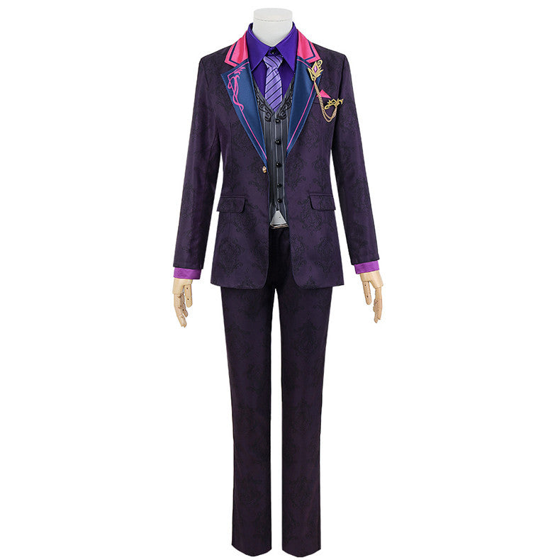vtuber NIJISANJI Fuwa Minato Nightclub Suit Anime Cosplay Costume - Halloweez