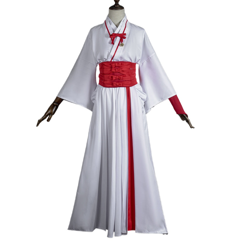 Disfraz de cosplay de Asaemon Sagiri de Christada para Halloween: atuendo premium inspirado en el anime
