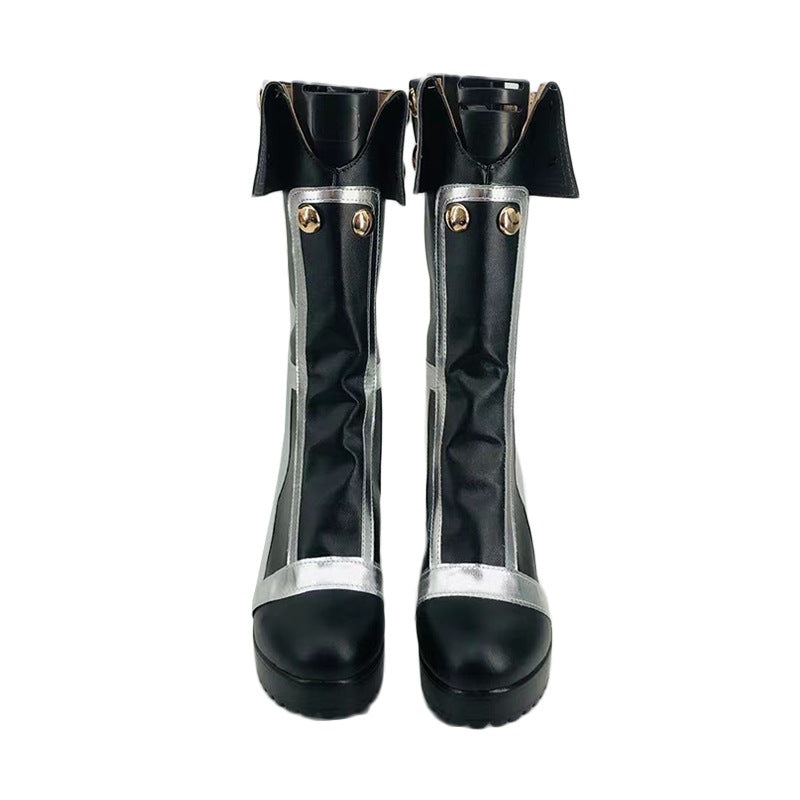 Arknights Lappland Cosplay Shoes for Comic Conventions - Authentic 2D Design - Halloweez