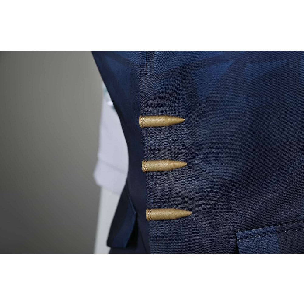 Valorant Genderbent Chamber Cosplay Costume Full Set | Stylish Female Chambourne Outfit - Halloweez