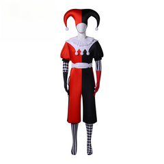 Joker & Queen Cosplay Costume,Custom Outfit for Halloween Party