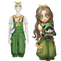 Fifth Personality Cosplay Costume - Identity V Little Girl Rolling Buddy Panda Overalls - Halloweez