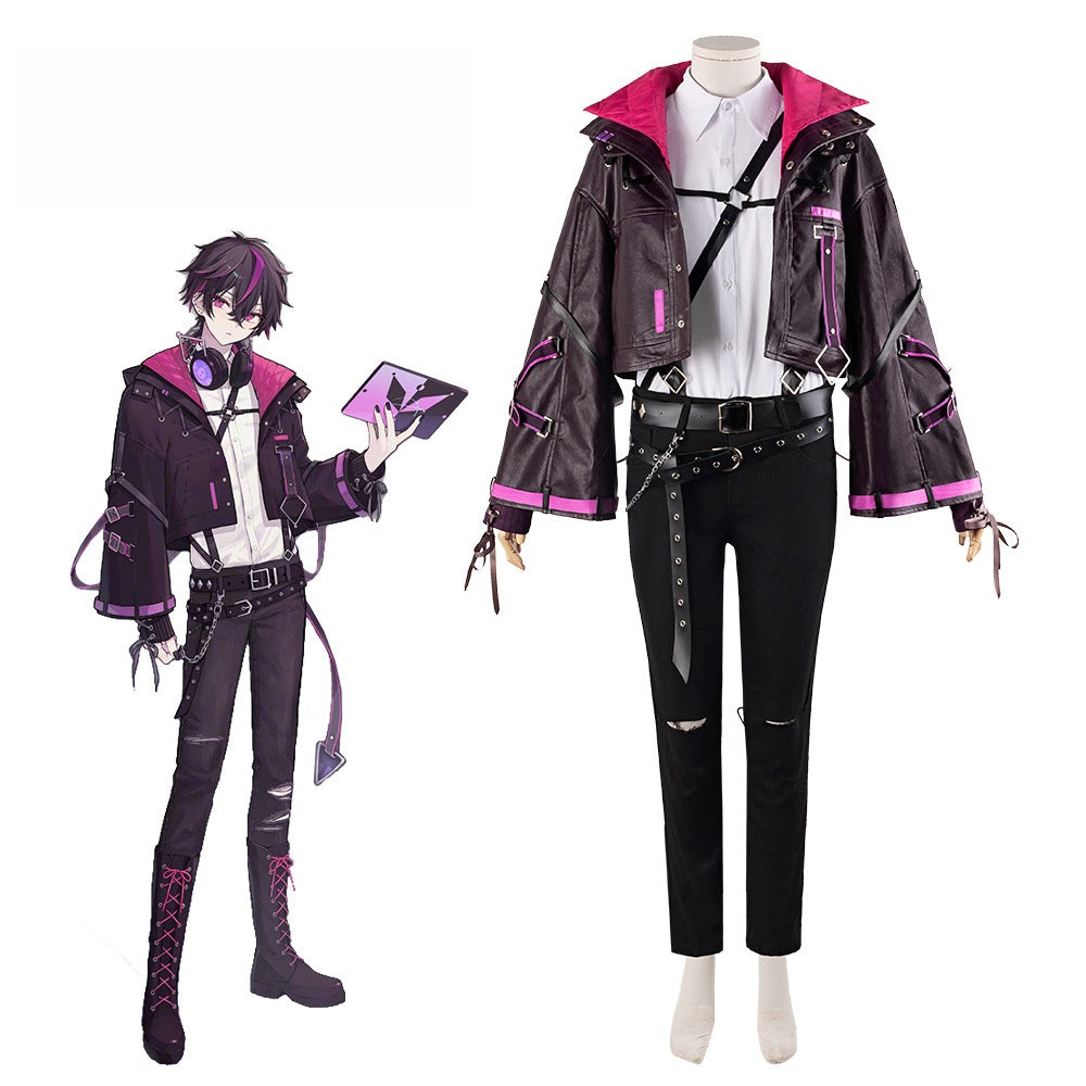 Sanrio KURODE Kuromi's "Knight" 2D Cosplay Anime Outfit for Men and Women - Kuromi Costume - Halloweez