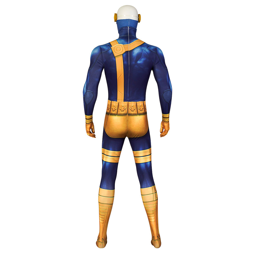 Halloweez X-Men Cyclops Adult Men's Jumpsuit - Scott Summers Superhero Bodysuit