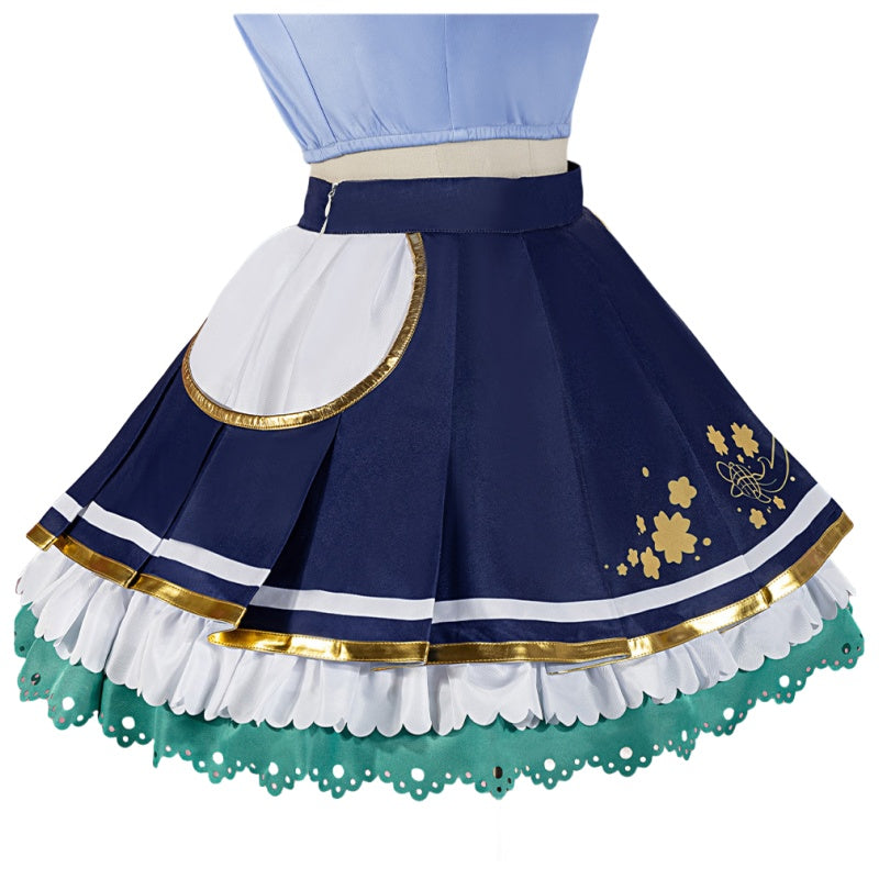 Uma Musume: New Year Satono Diamond 2D Cosplay Anime Game Costume Women's Kimono Set - Halloweez