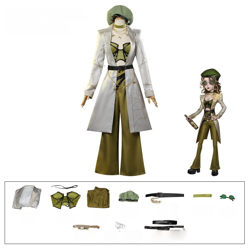 Identity V Bartender Cosplay Costume - Fifth Personality Bartender Anime Cosplay Outfit - Halloweez