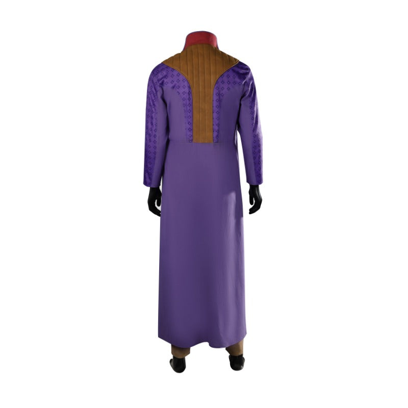 Halloweez Dekarios Cosplay Costume - Baldur's Gate Inspired Purple Uniform Full Set for Halloween