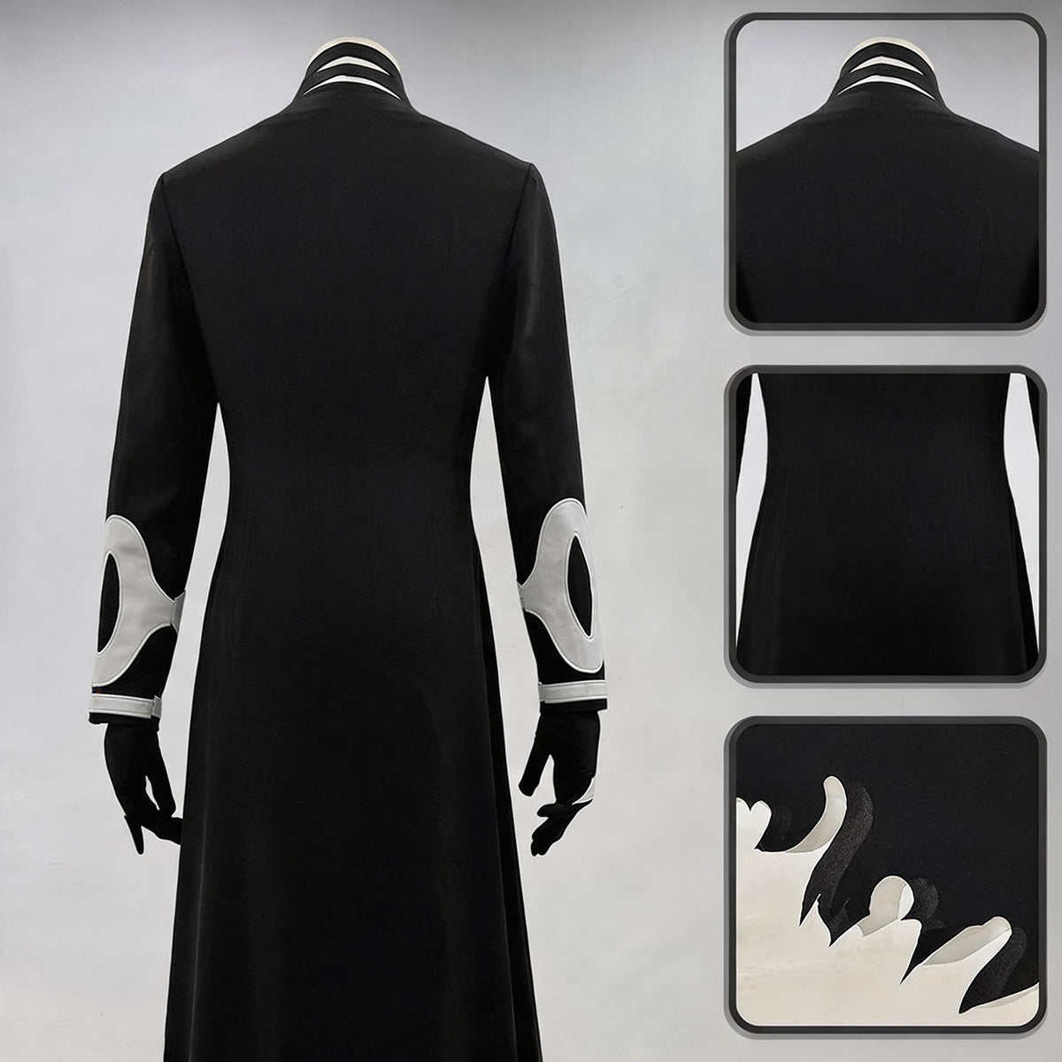 BLEACH Ichigo Kurosaki Final Bankai Cosplay Costume Full Evolution Outfit for Anime Fans - Halloweez