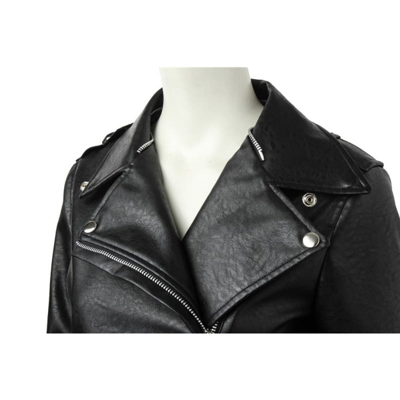 Chaqueta de cuero para cosplay de Jessica Jones de Halloween: disfraz de Halloween personalizado inspirado en la serie de televisión