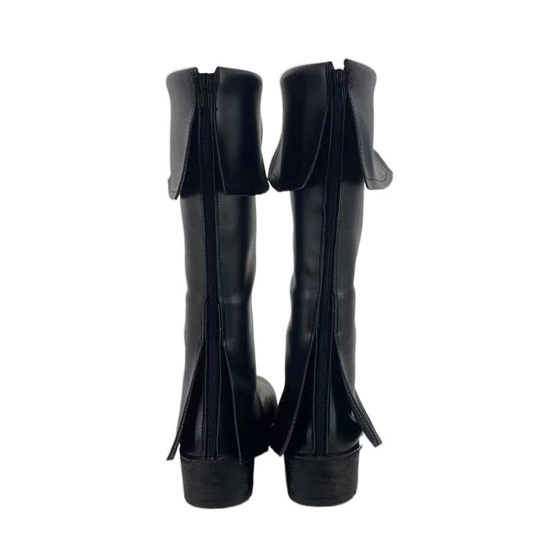 1569 Arknights Lappland Cosplay Shoes for Anime Conventions and Performances - Halloweez
