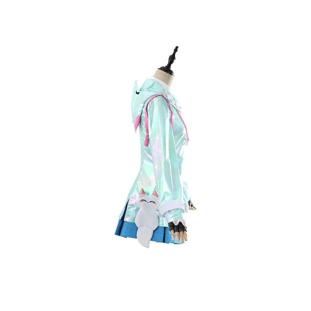 Overwatch Kiriko Raincoat Cosplay Costume for Women - Game Anime Outfit - Halloweez