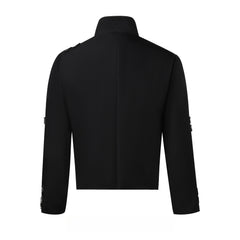 Michael Jackson Punk Buckle Jacket Cosplay,Custom‑Made,Halloween Stage Costume