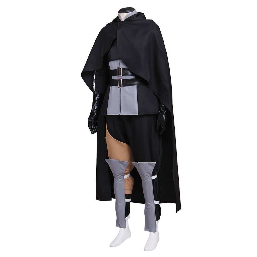 Halloweez Fire Emblem Inspired Punk Cosplay Uniform Suit with Cloak