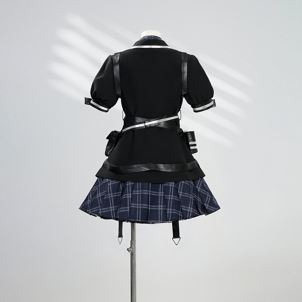 Mahou Shoujo Lyrical Nanoha: The Witch of the Holy Night - Yagami Hayate Full Set Cosplay Costume - Halloweez