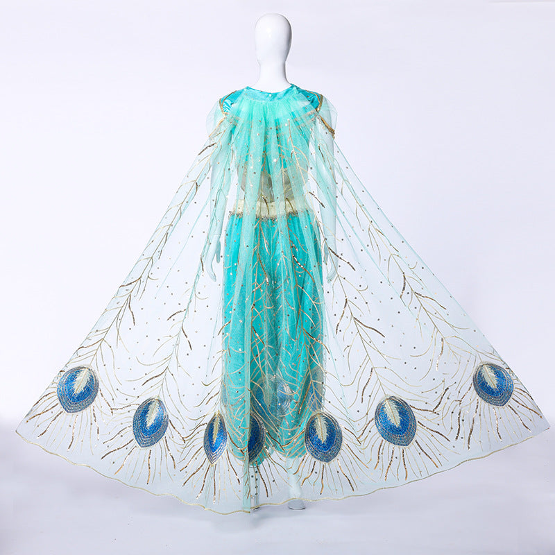 2019 Live Action Aladdin Princess Jasmine Cosplay Costume Ready To Ship - Halloweez