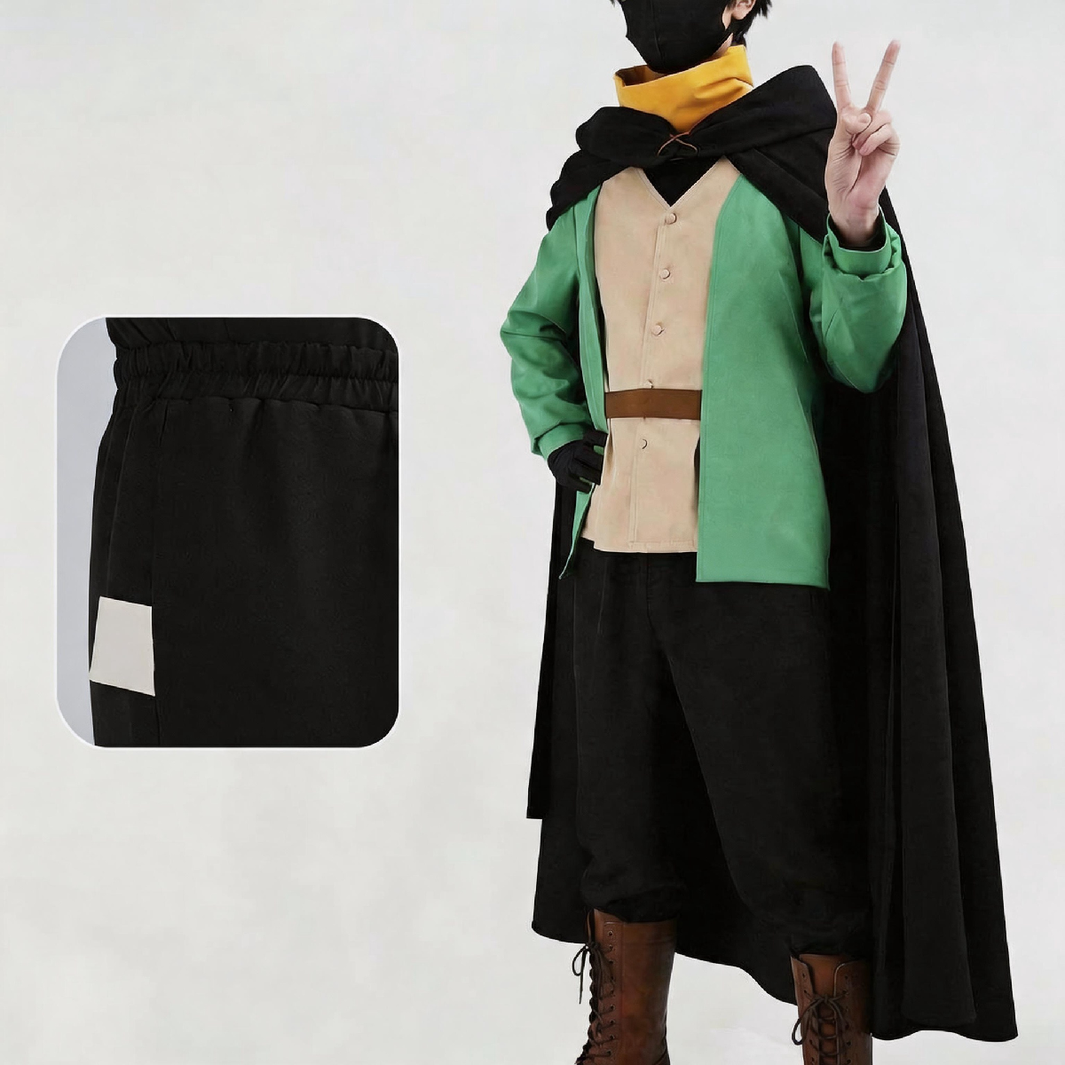 Re:ZERO -Starting Life in Another World- Sage Arc Subaru Natsuki Cosplay Costume Full Set - Halloweez
