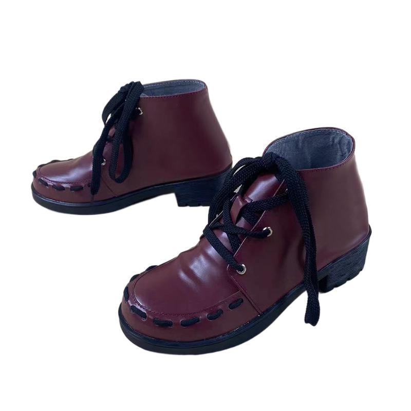 Crying Girl Band Girlsbandcry Nina Aizawa Cosplay Shoes for Anime Conventions - Halloweez