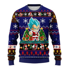 New Demon Slayer 3D Print Casual Loose Fit Christmas Sweatshirt - Halloweez