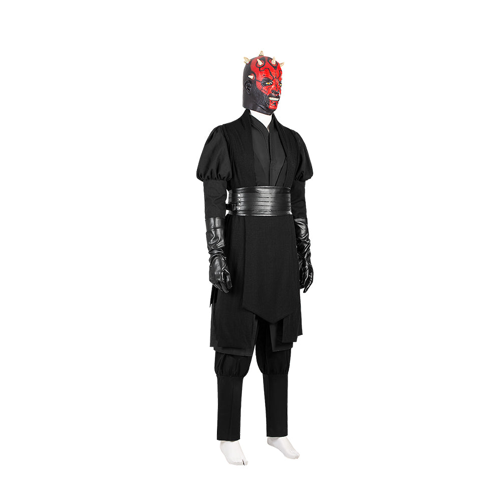 Abraza el lado oscuro con el disfraz de cosplay de Darth Maul para Halloween