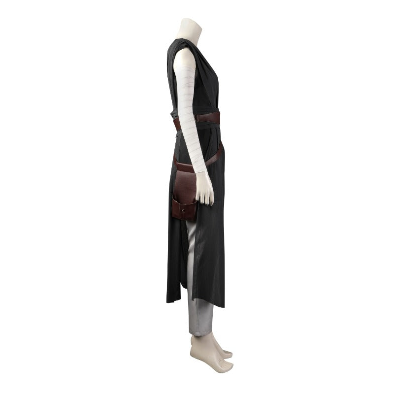 Halloweez Rey Cosplay Costume - The Last Jedi Halloween Uniform for Women - Halloweez