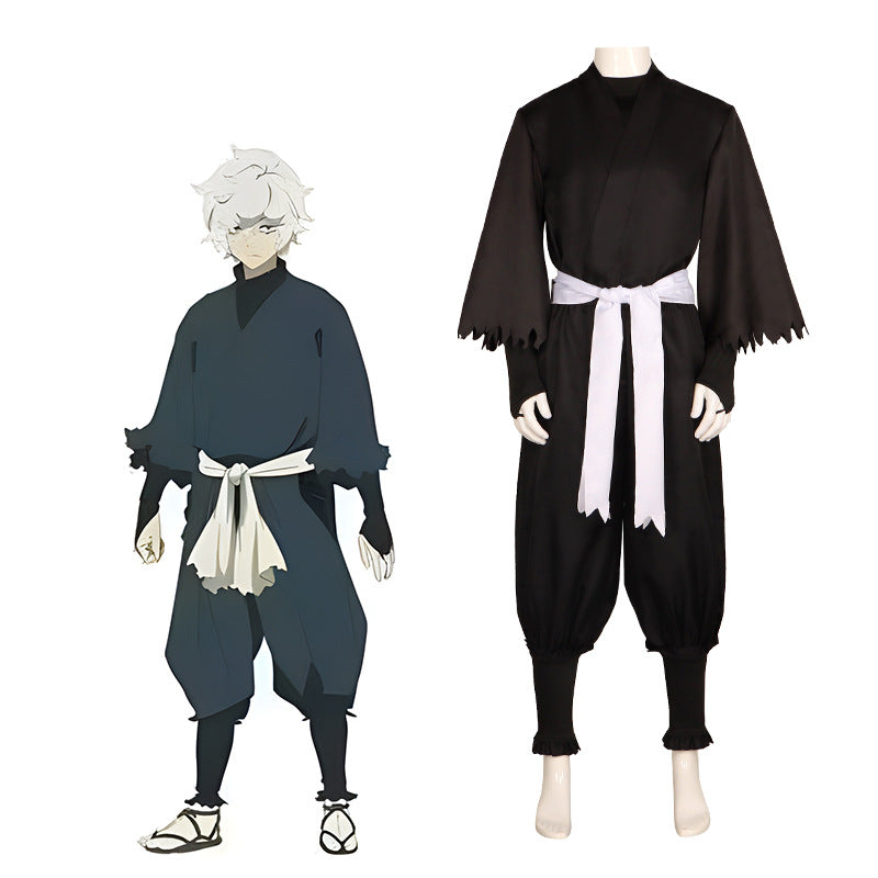 Hell's Paradise Gabimaru the Hollow Cosplay Costume Anime Ninja Outfit for Stage Performance - Halloweez