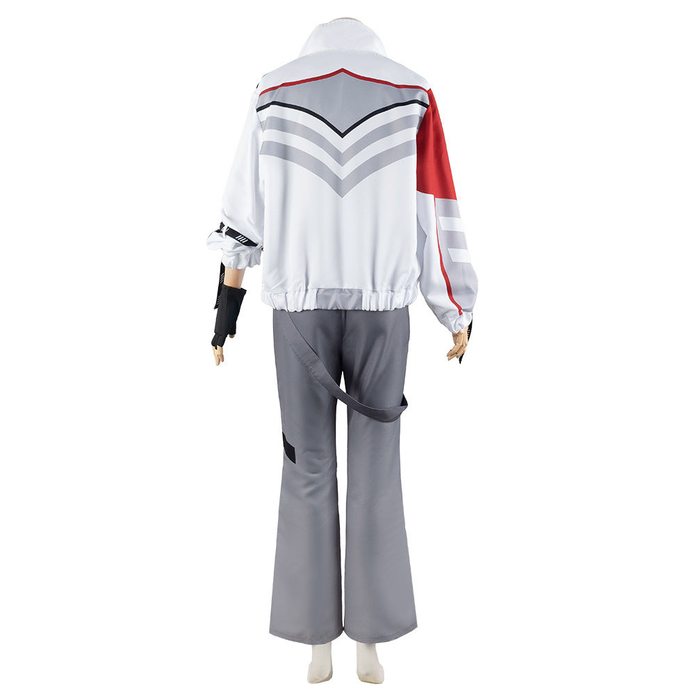 Rainbow Club VTuber ROF-MAO Kaga Hayato Cosplay Costume Anime Casual Long Sleeve Suit for Men and Women - Halloweez