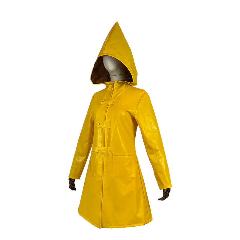 Little Nightmares Six Cosplay Costume - The Hungry Child Halloween Role-Playing Outfit - Halloweez