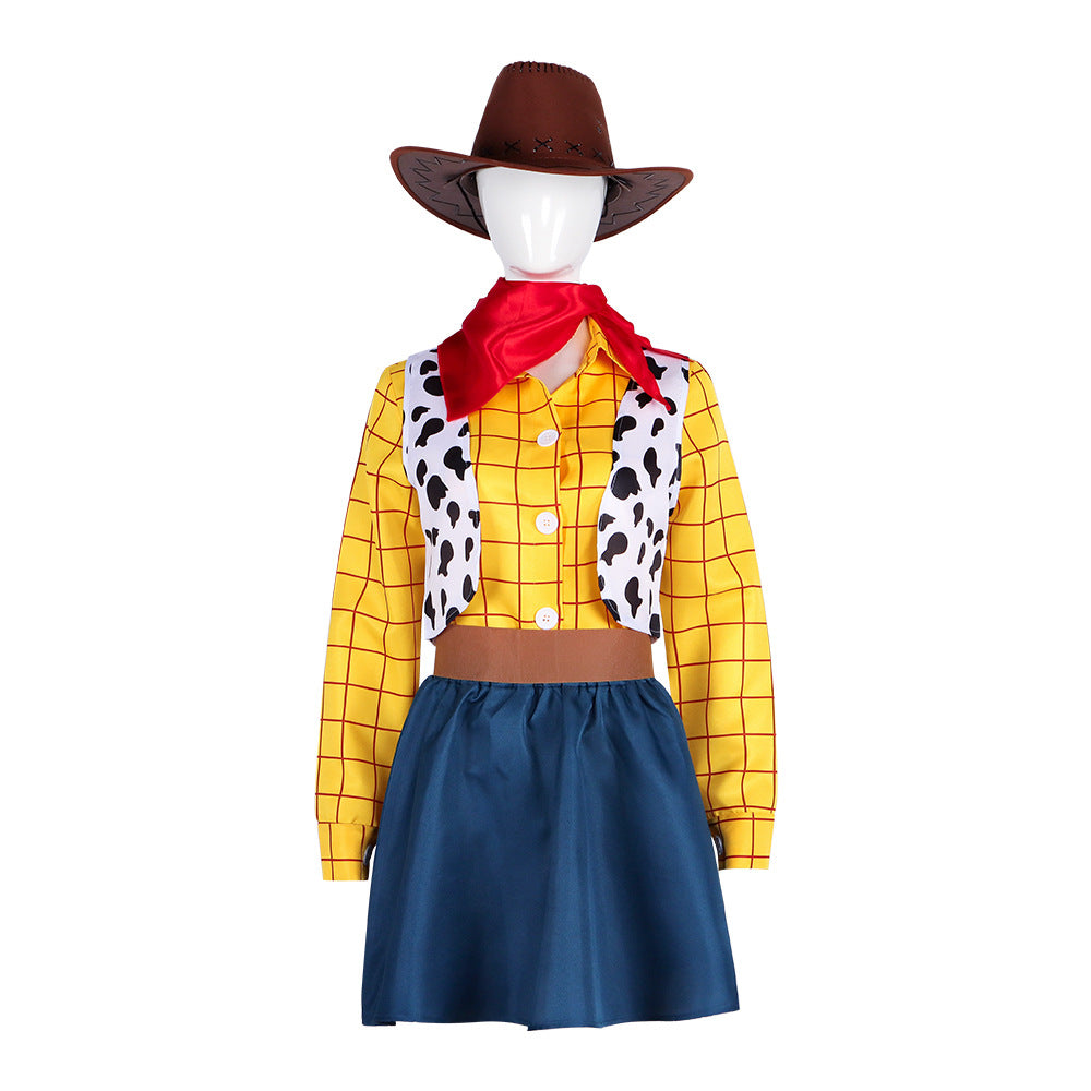 Children's Day Toy Story Costume Performance Outfit Cowboy Woody Children Cosplay Role Play Costume