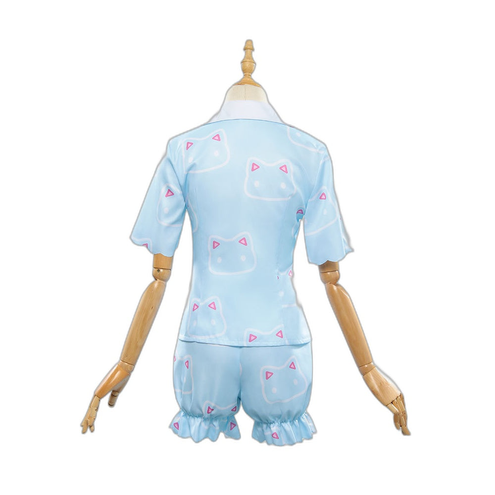 Blue Archive Hase Yuuka Cosplay Women's Pajamas Set - 2D Anime Costume - Halloweez