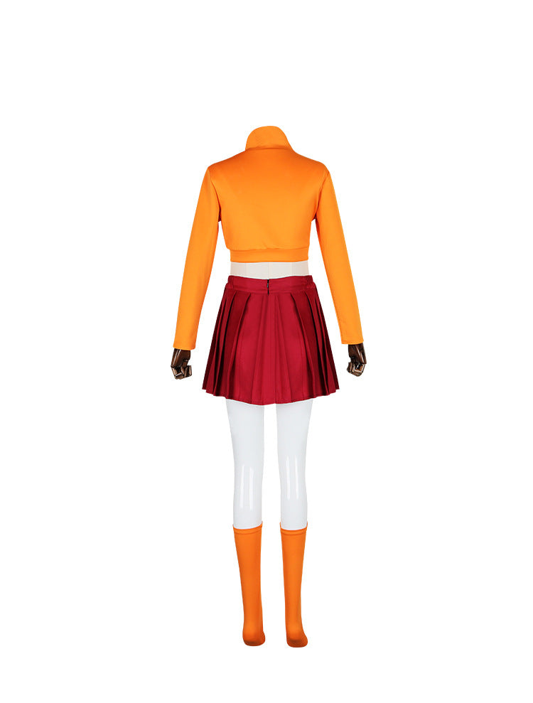 Scooby-Doo Velma Cosplay Costume - Authentic Role Performance Outfit - Halloweez