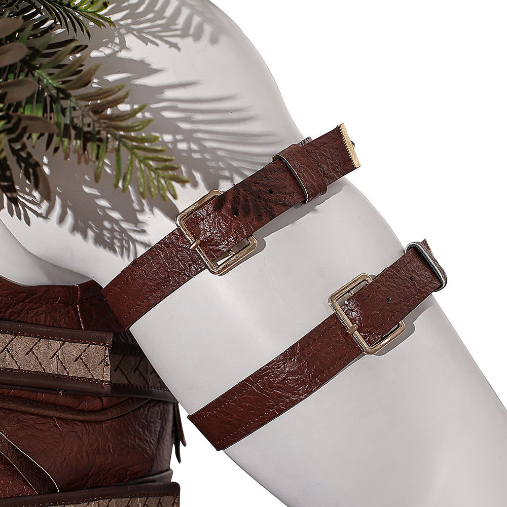 Baldur's Gate 3 Halsin Cosplay Costume | Deluxe Edition Druid Outfit for Men | Game Accurate Custom Made Set - Halloweez