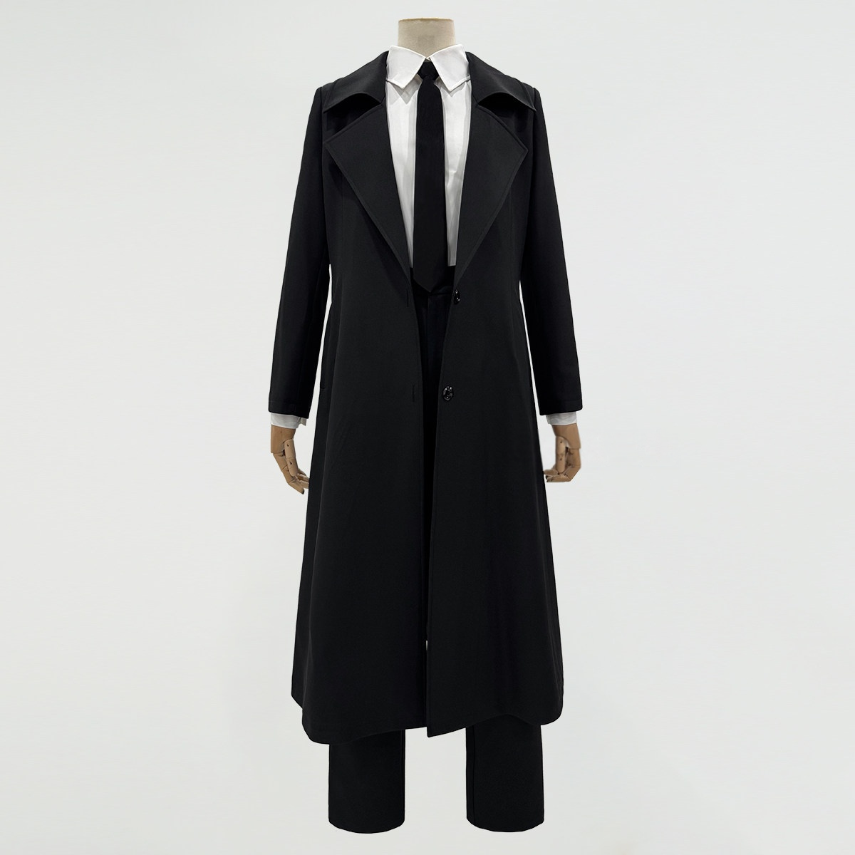 Chainsaw Man Makima Black Trench Coat Cosplay Costume