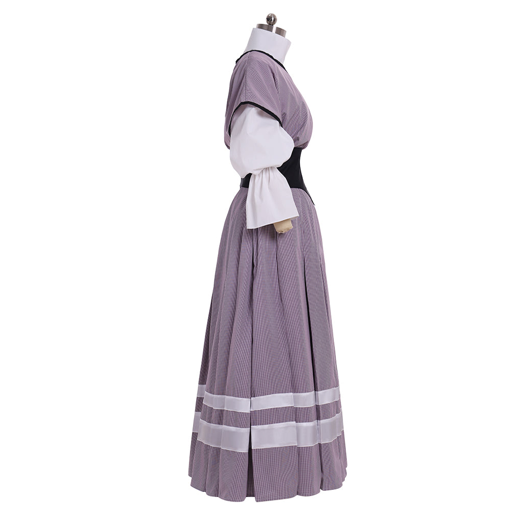 Elegant Victorian-Inspired Dress for Women – Perfect for Tea Parties and Special Events