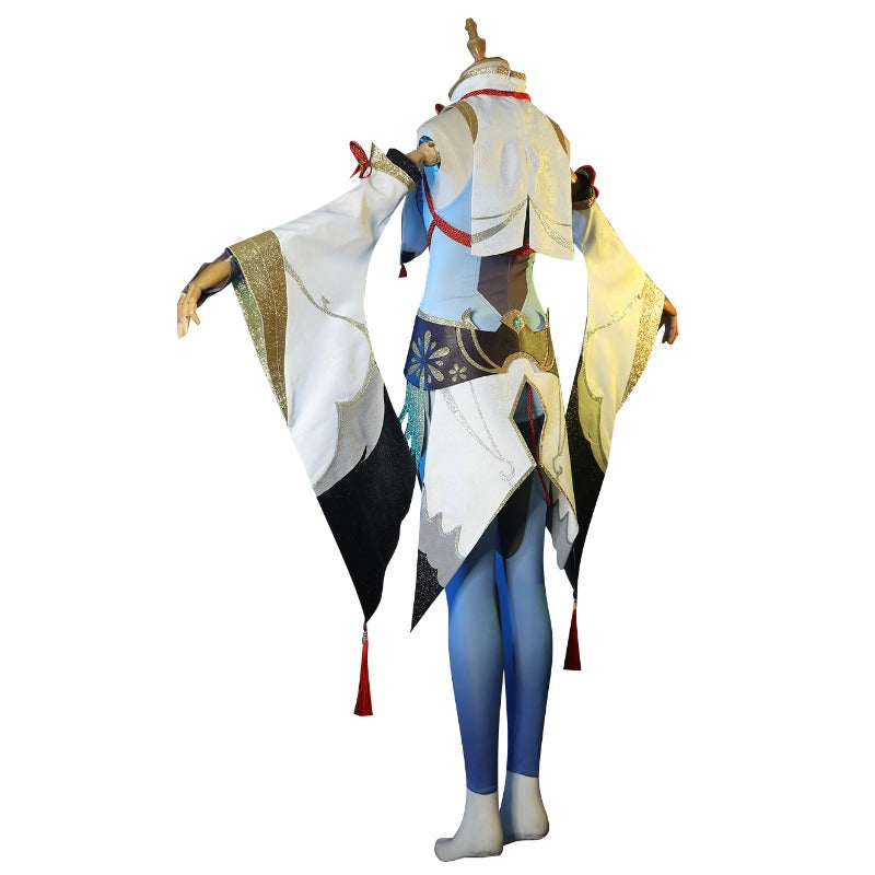 Halloweez Shenhe Cosplay Costume Full Set for Ultimate Halloween & Roleplay Experience