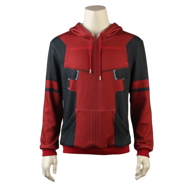 Halloweez Deadpool Hoodie Cosplay Costume - The Ultimate Comfortable and Stylish Outfit for Enthusiasts